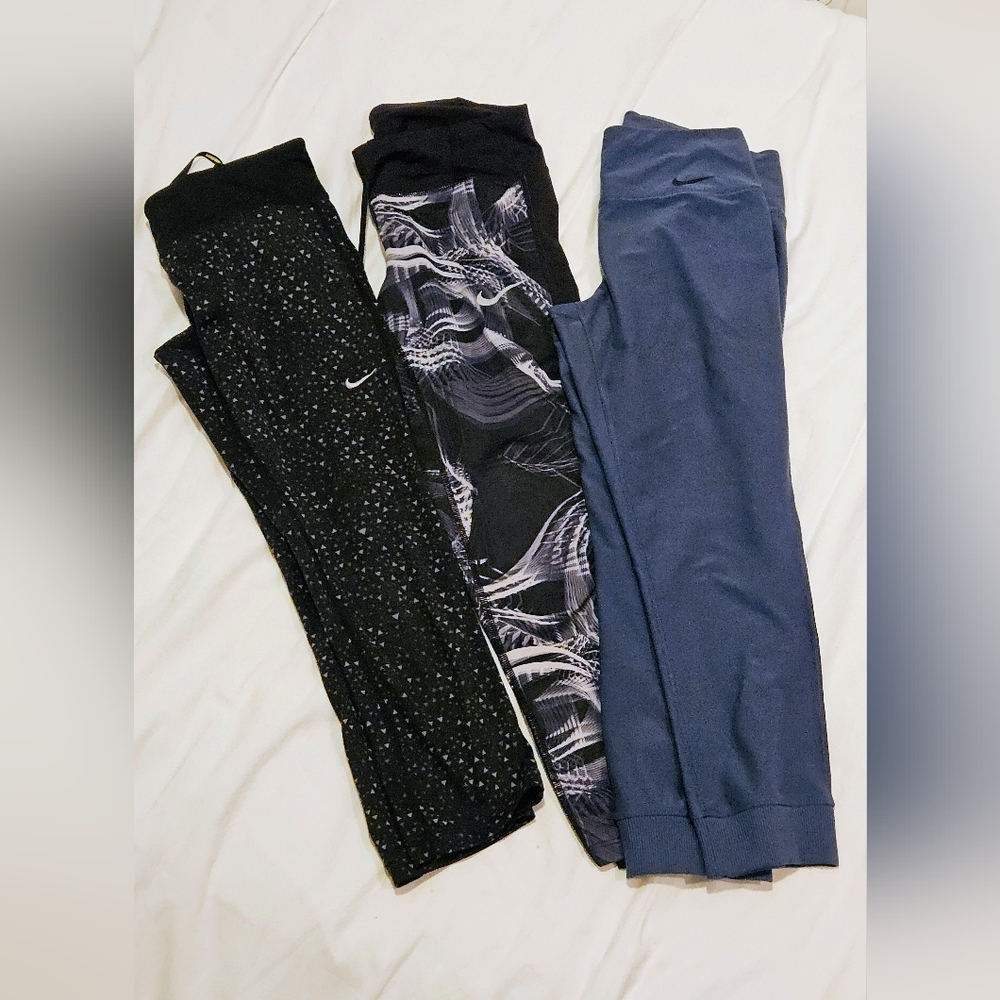 Lot Of 3 Nike DRI-FIT Leggings